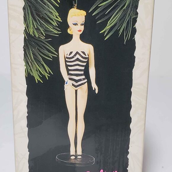 Hallmark Keepsake Ornament Barbie Series #1 1959 Debut 1994 NEW - Picture 3 of 10